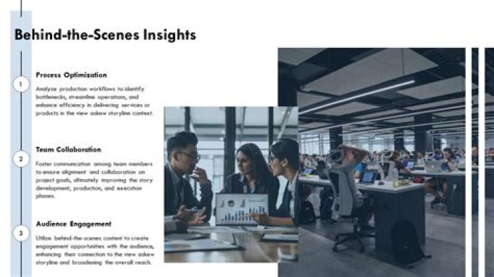 Behind-the-Scenes Insights And Success Secrets