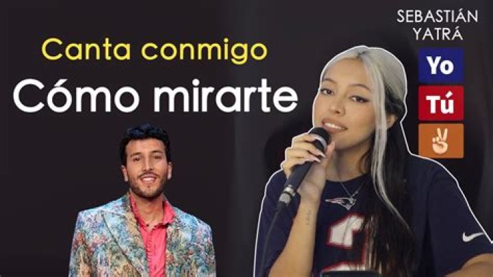 Cómo Mirarte by Sebastián Yatra from Colombia