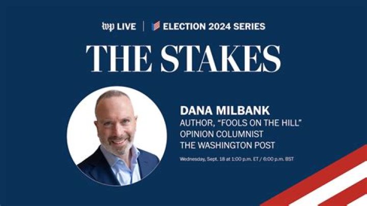 Dana Milbank Washington Post, Bio, Wiki, Wife, Daughter, Columns, Salary, and Net Worth