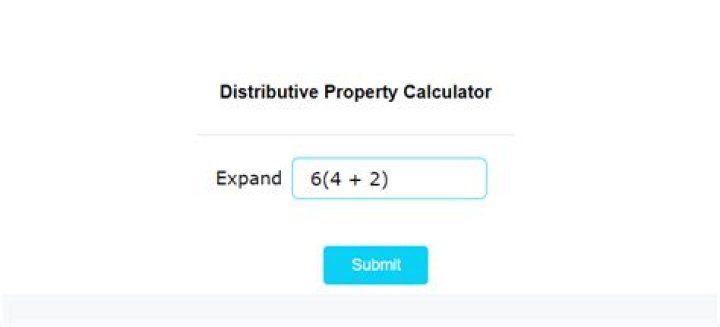 Distributive Property Calculator