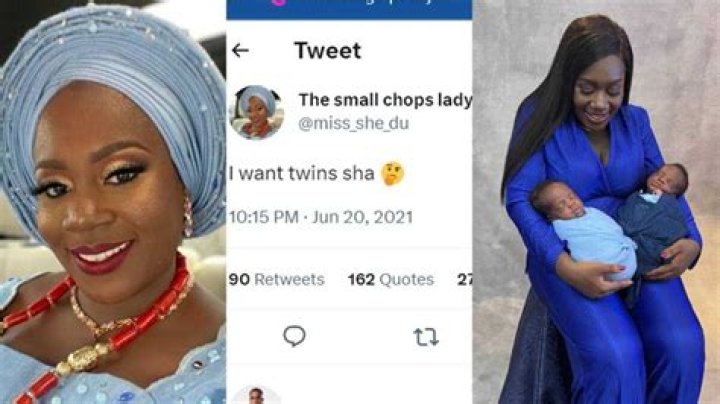 "God Did it": Mother Who Prayed for Twins on Twitter in 2021 Delivers 2 Babies at Once Two Years Later