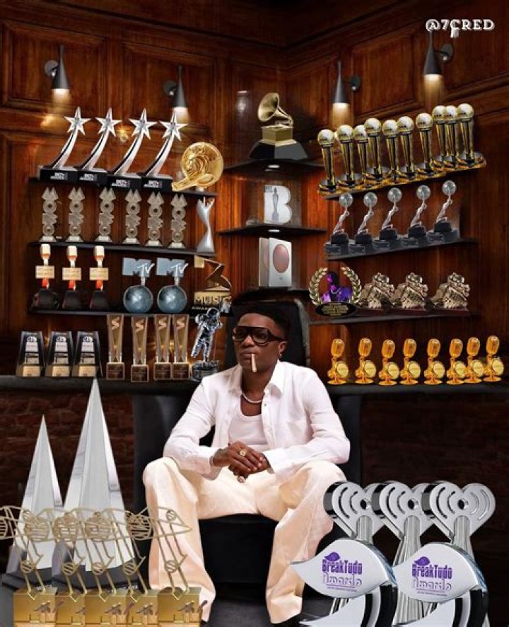 How many awards has Wizkid won?