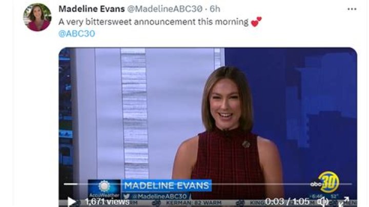 Madeline Evans ABC30, Bio, Wiki, Age, Height, Husband, Salary, and Net Worth