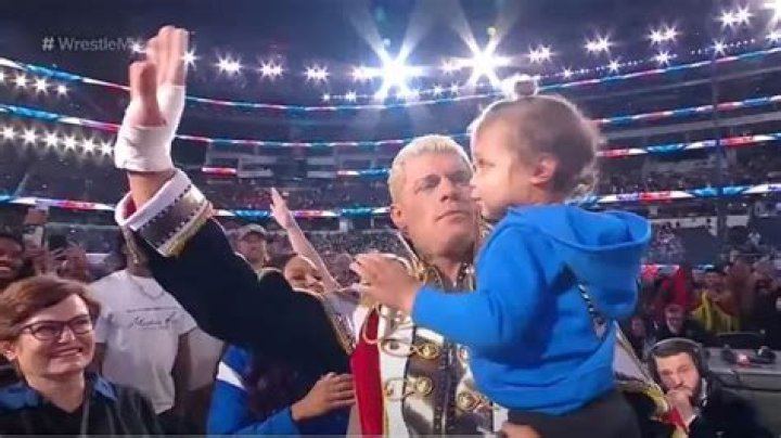 Meet Cody Rhodes' Adorable Child: The Future Of Professional Wrestling