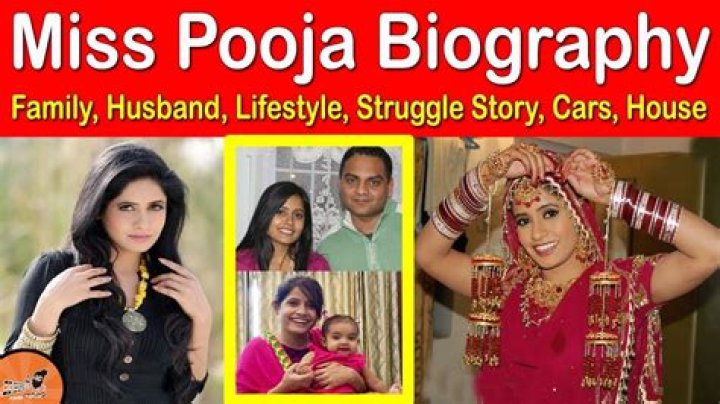Miss Pooja – Biography, Facts & Life Story