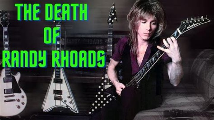 Randy Rhoads Cause Of Death: How Did Randy Rhoads Die?