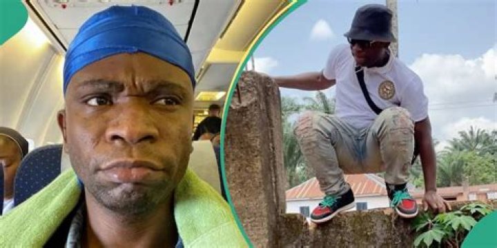 Speed Darlington Urinates on ‘Juju’ As He Returns to His Village House After 24 Years: “E Get Mind”