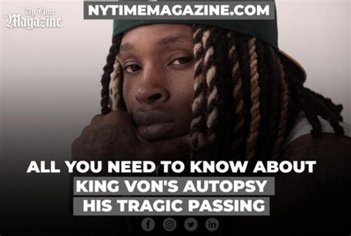 Uncovering The Tragic King Von Autopsy Photos