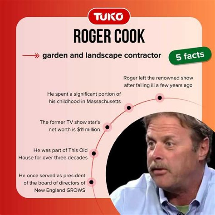 What happened to Roger Cook from “This Old House”? His wiki, bio, net worth, height, wife, kids, rumors.