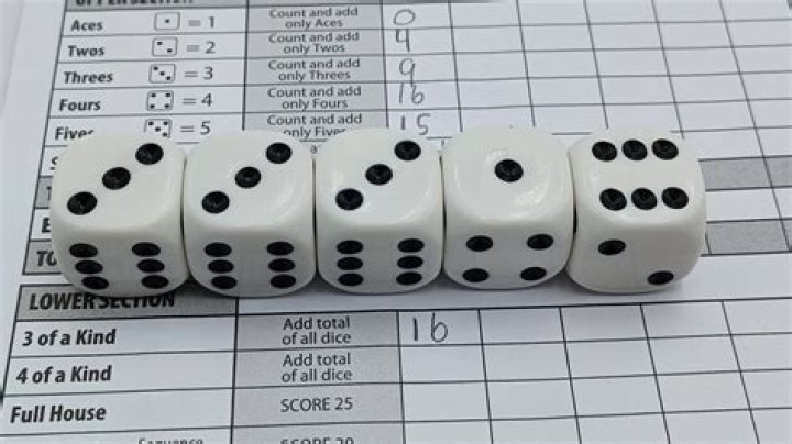 Yahtzee 3 of a Kind
